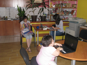 Milena, Milica i Jelena u Udruženju
